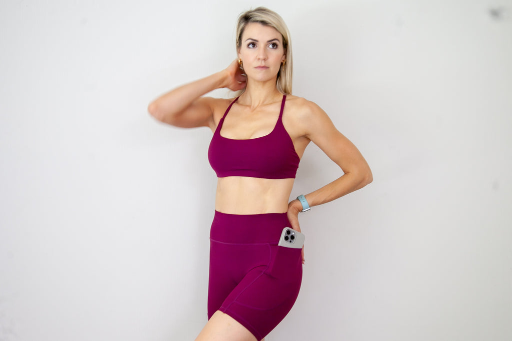 Mulberry Muse Biker Short (Pockets)